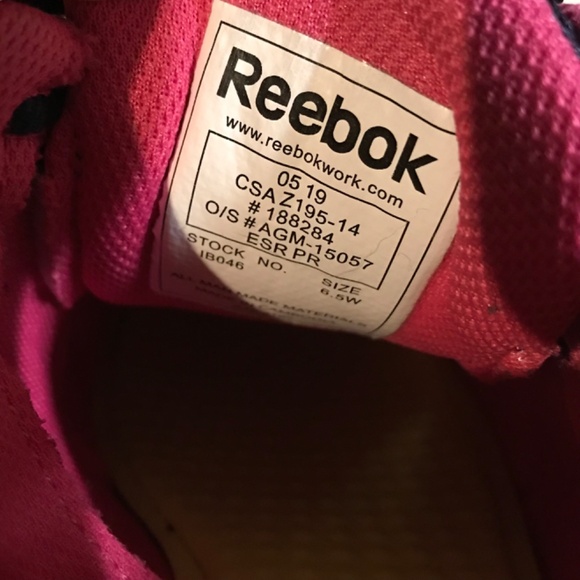 NEW Reebok Women's Size 6.5 Sublite Cushion Lightweight Work Safety Shoes - Picture 9 of 10